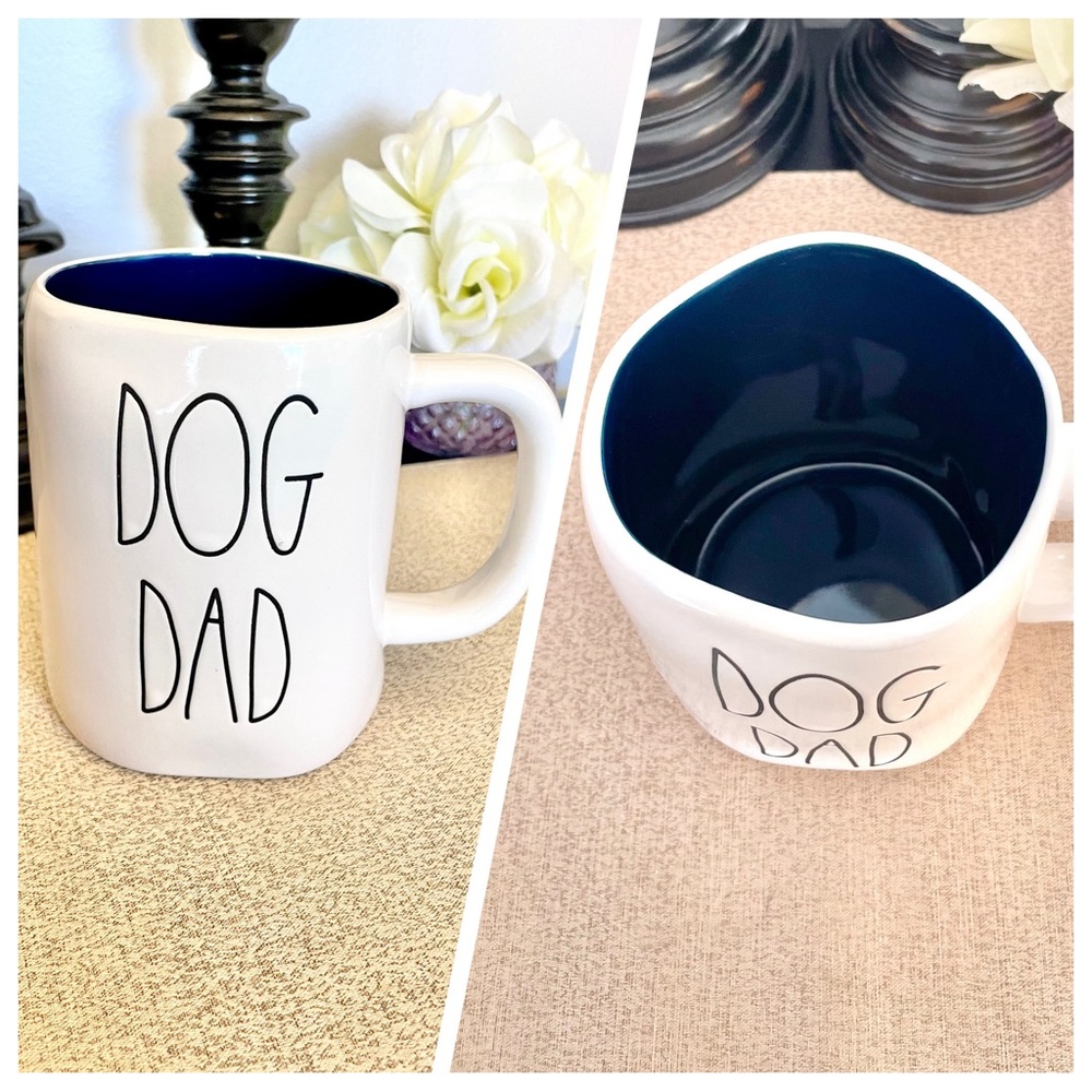 🆕Rae Dunn DOG DAD Ceramic Mug